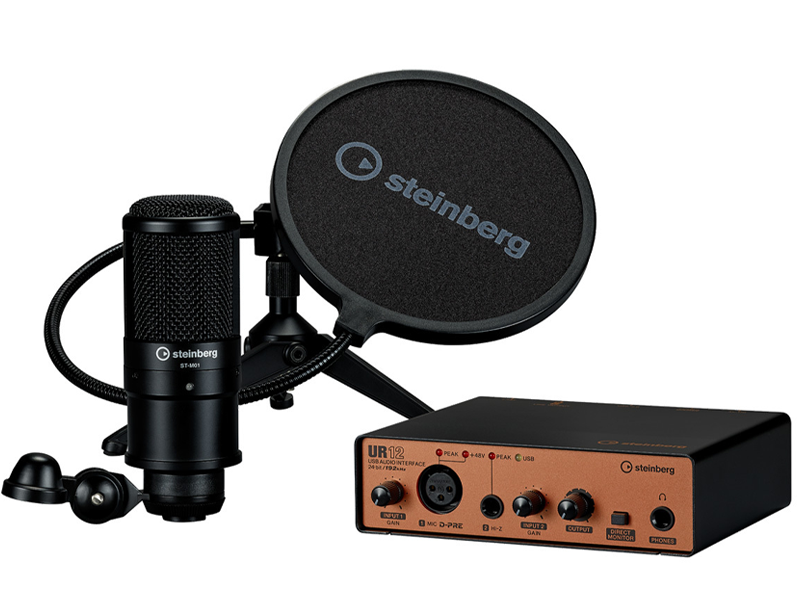 Steinberg USB Audio Interface UR12 B PS PACK được Yamaha trình làng 2022 - AnhDuyen Audio