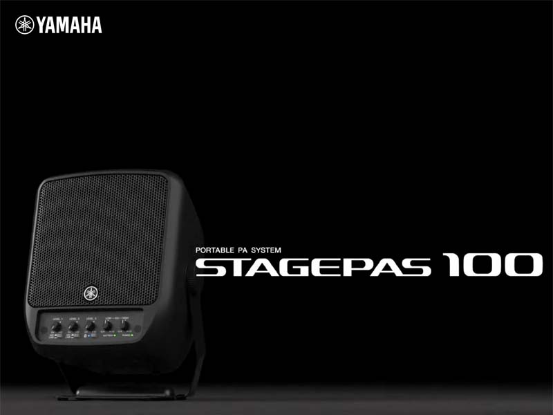 loa di động chuyên nghiệp Yamaha Stagepas 100 - AnhDuyen Audio
