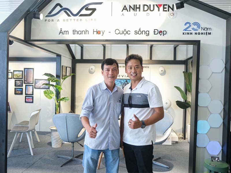 avs - anhduyen audio tai triển lãm quốc tế Vietbuild Đà Nẵng 2023