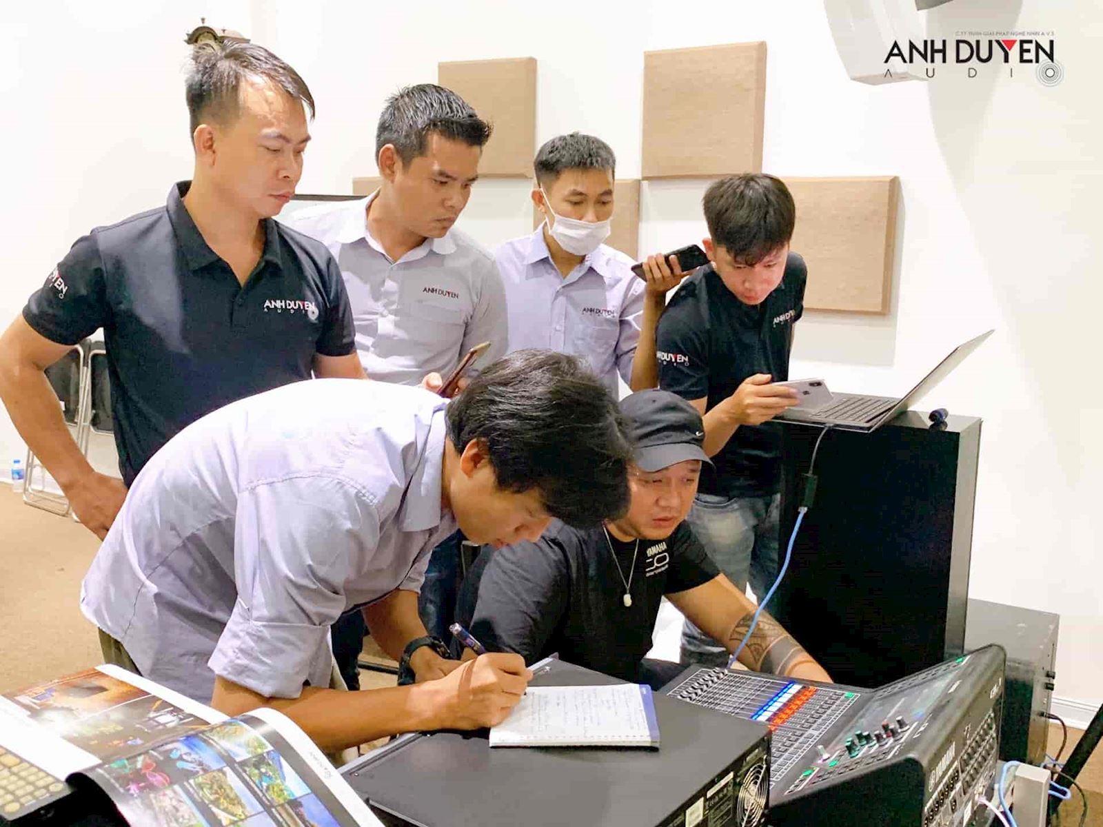 Yamaha Training Hệ Thống Mixer Digital Và Công Nghệ Fante Tại AnhDuyen Audio